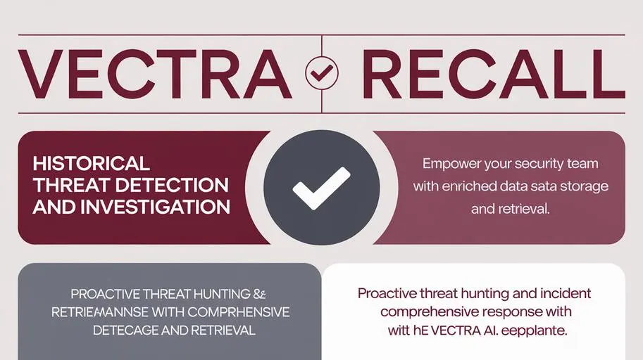 Vectra Recall: Advanced Threat Analysis Solution