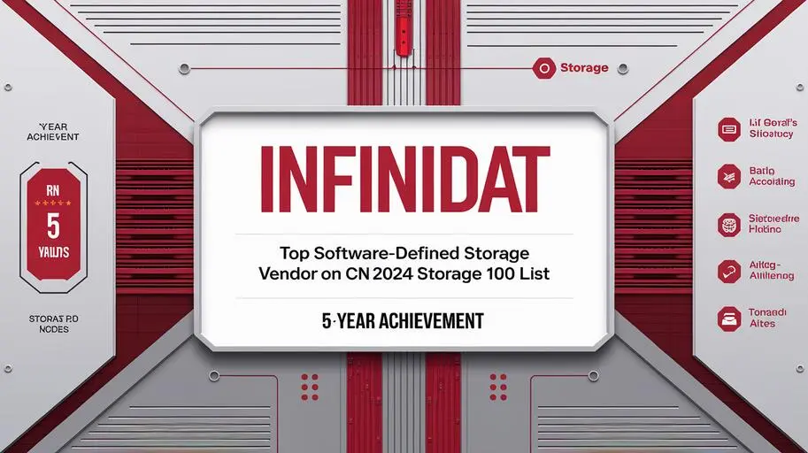 Infinidat Named to the CRN® Storage 100 List for the Fifth Year in a Row; Recognized as One of 2024’s 50 Coolest Software-Defined Storage Vendors