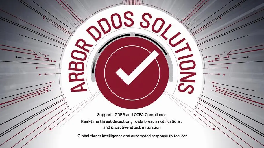 Protect your data and meet GDPR standards with NETSCOUT Arbor DDoS solutions. Safeguard networks and ensure regulatory compliance.