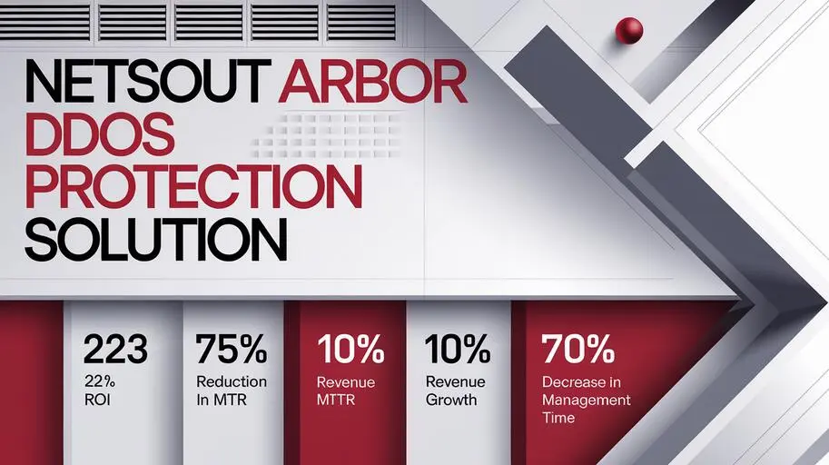 Discover how NETSCOUT’s DDoS solutions deliver 223% ROI, reduce downtime by 85%, and protect networks with advanced mitigation.