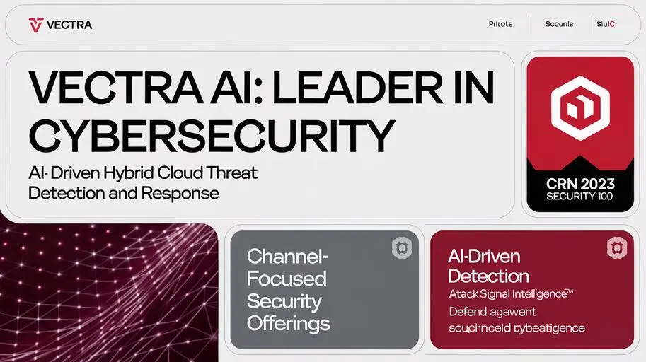 Vectra AI featured on CRN's 2023 Security 100 list. NWU, a leading distributor of high-performance cybersecurity solutions in Ukraine.