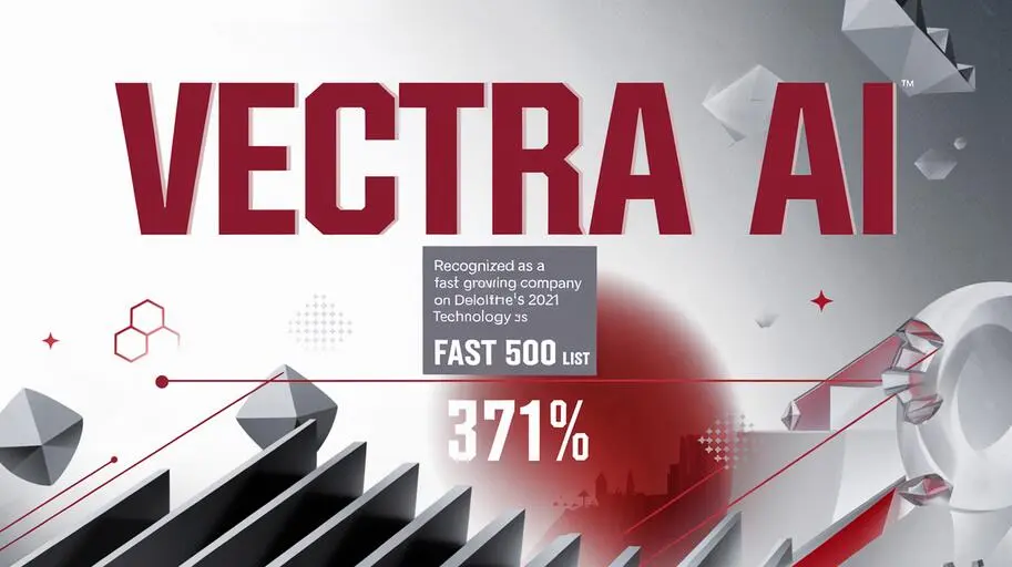 Vectra AI is recognized as one of the fastest-growing companies in North America by Deloitte's 2021 Technology Fast 500. Learn more about their success. | NWU