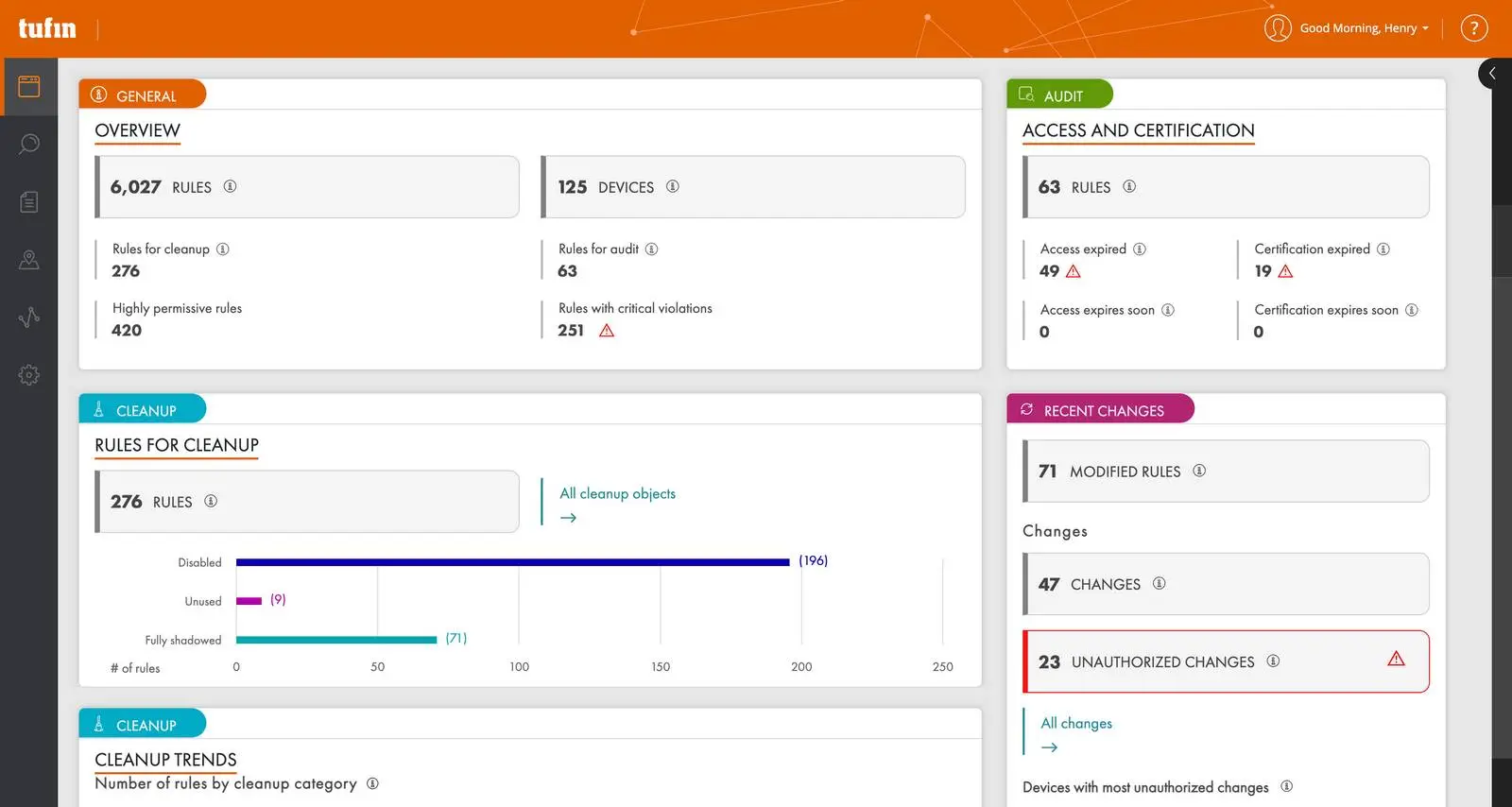 Security Policy Builder Interface