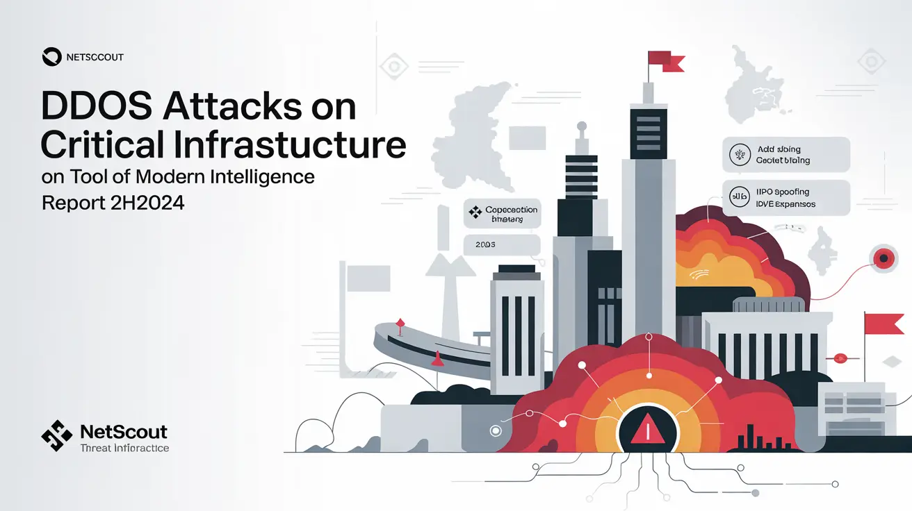 NETSCOUT: DDoS-атаки стали основним засобом кібервійни, спрямованої на критичну інфраструктуру у періоди соціально-політичної нестабільності.