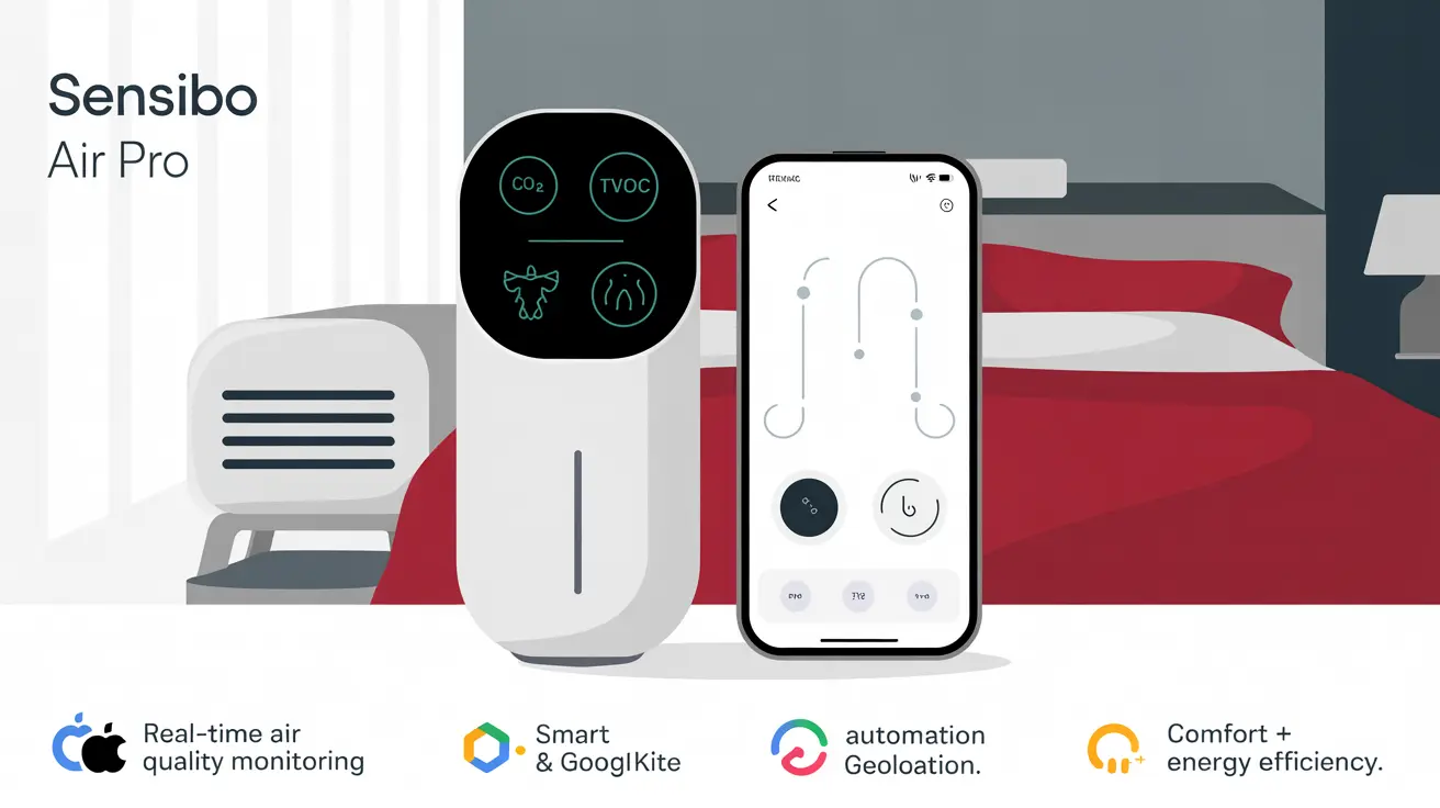 Sensibo Air Pro: Smart Climate Controller with CO₂ Sensor