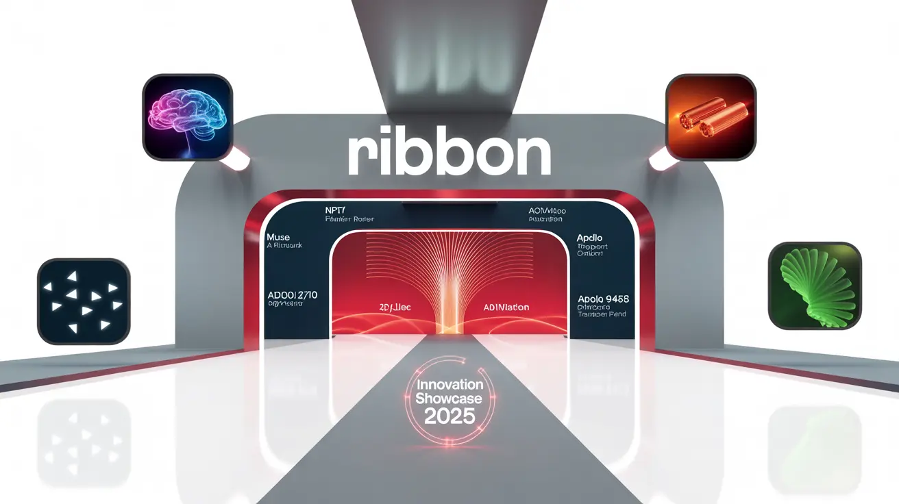 Ribbon представила інновації з ШІ на OFC 2025: маршрутизатор NPT 2714, платформа Muse та оптичні модулі Apollo.