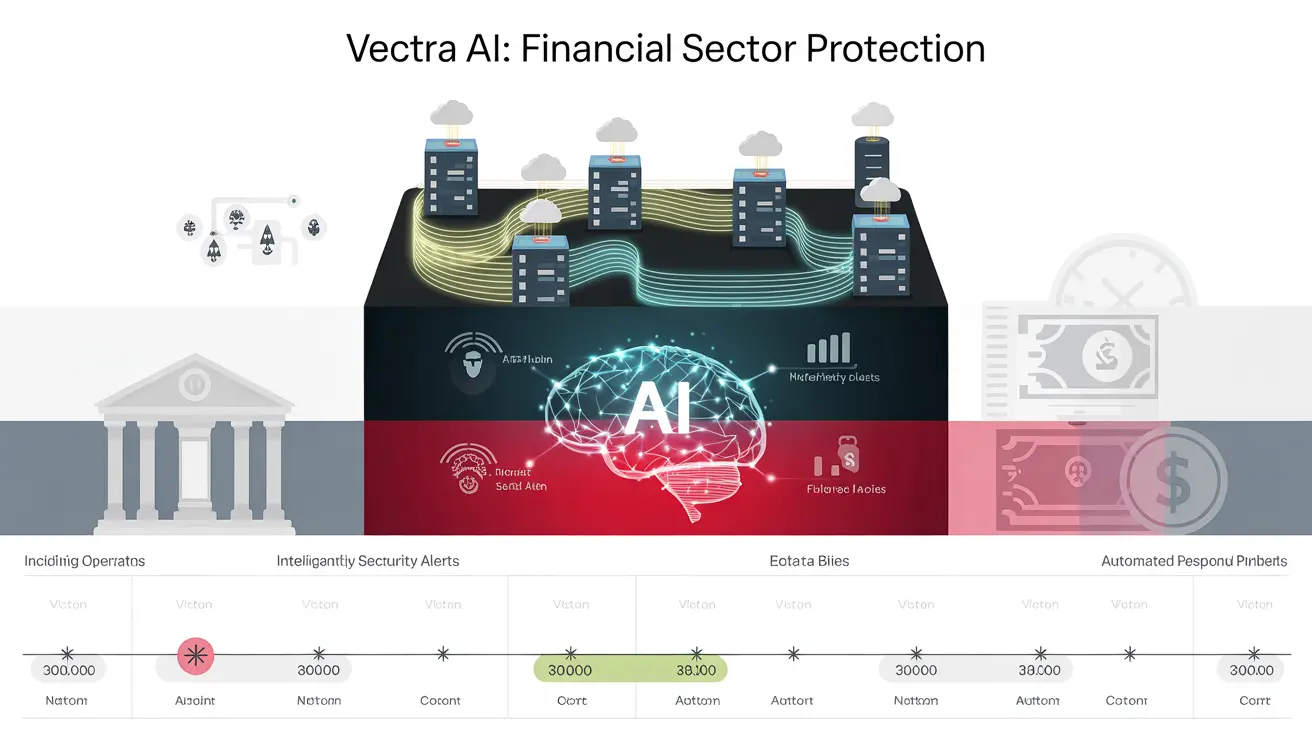 Узнайте, как Vectra AI обеспечивает охват, ясность и контроль для защиты сетей финансовых учреждений от современных угроз.